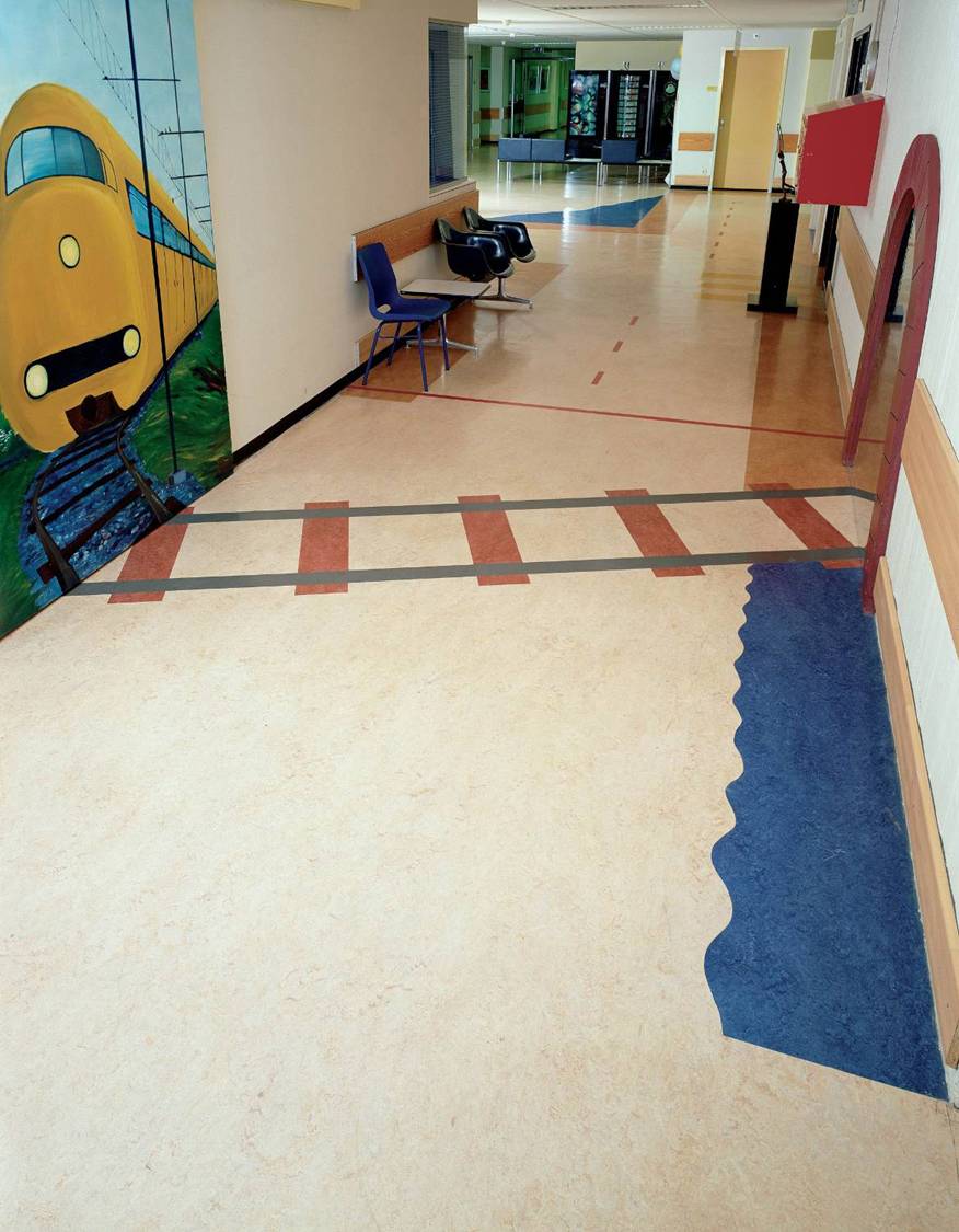 嘉宝PVC塑胶地板-幼儿园效果图