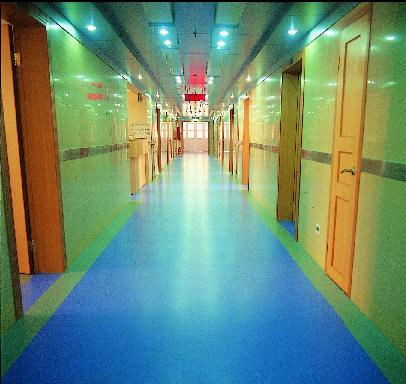 疗养院走廊吸音地板